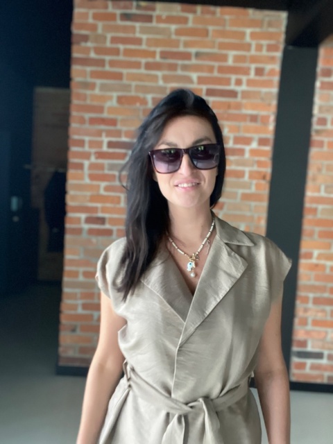 Komplet wiskozowy piaskowy