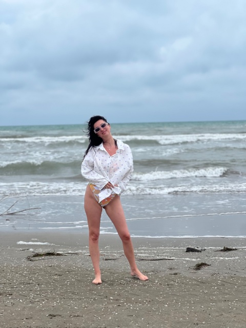 Koszula muślinowa w serca biała