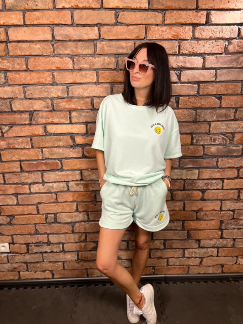 Komplet dresowy Smile mięta