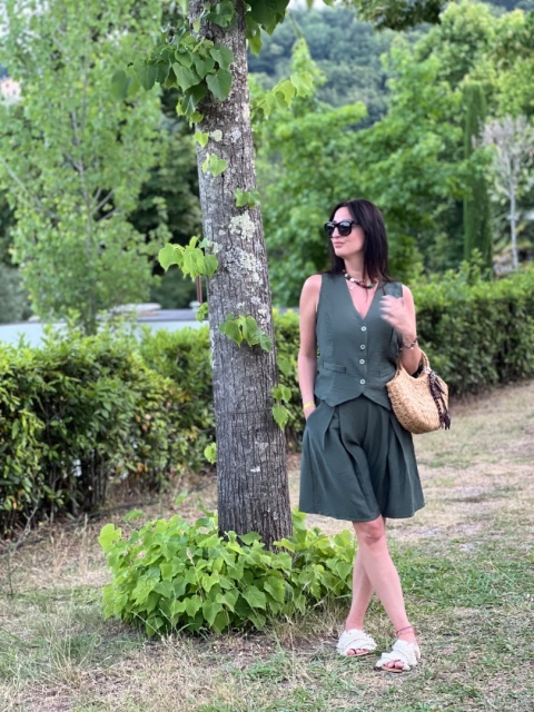 Komplet wiskozowy zieleń