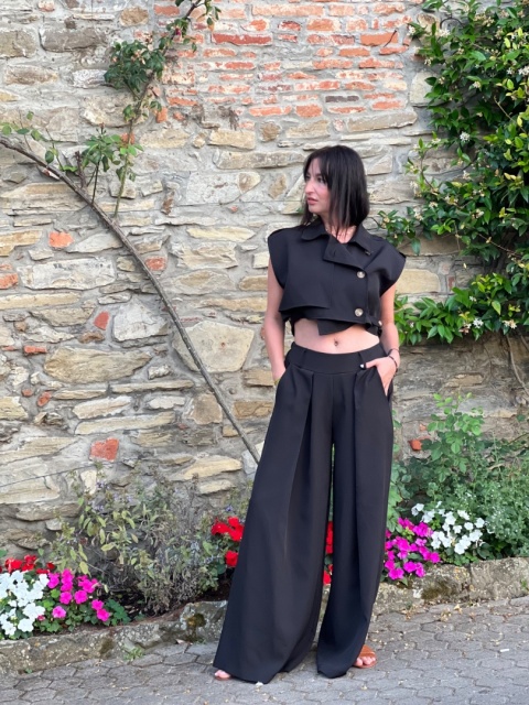 Elegancki komplet czarny