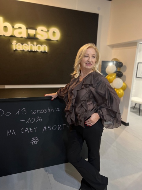 Koszula z falbanami czekolada