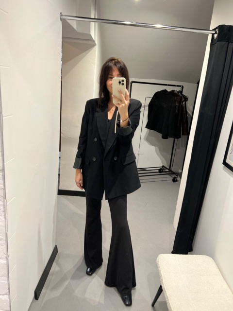 Marynarka dwurzędowa czerń