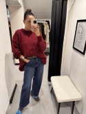 Sweter Roma bordo