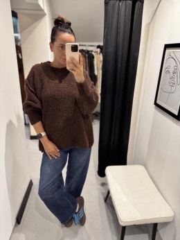 Sweter Roma czekolada