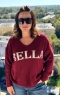 Sweter Bella bordo