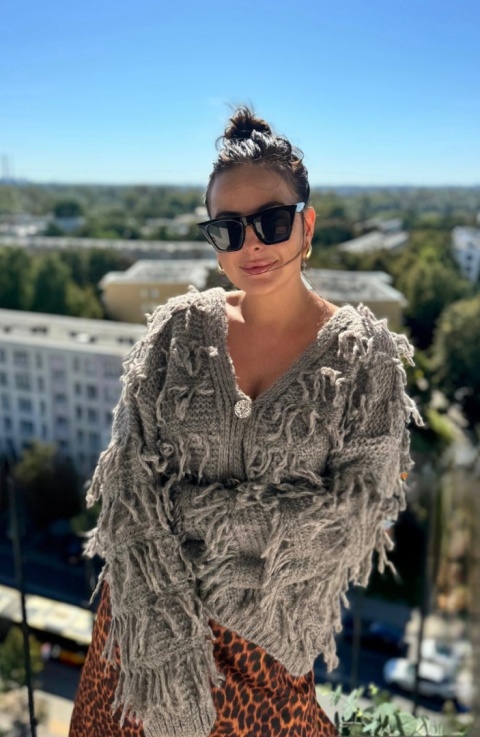 Sweter mop rozpinany fango