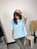 Bluza dresowa Smile błękit