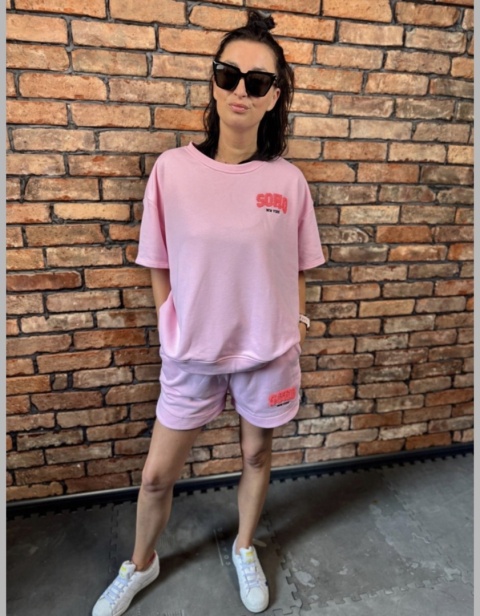 Bluza dresowa Soho róż