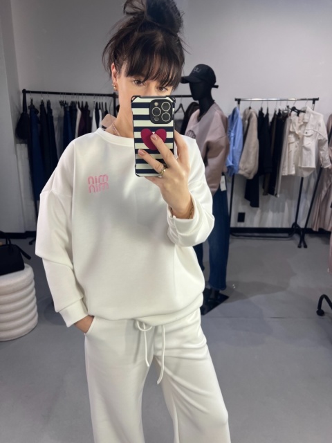 Komplet dresowy Min Min biel