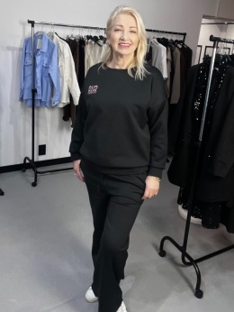 Komplet dresowy Min Min czerń