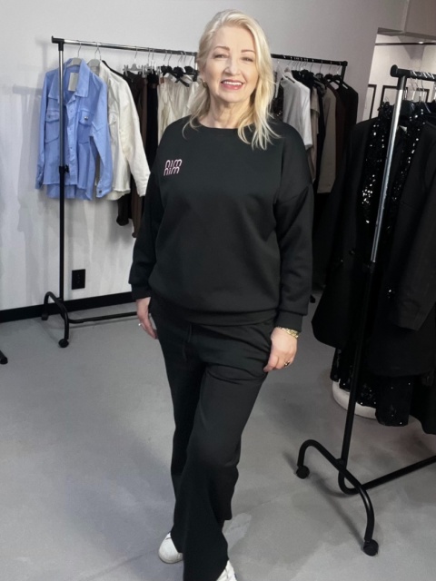 Komplet dresowy Min Min czerń