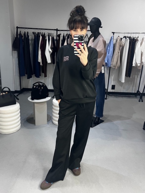 Komplet dresowy Min Min czerń