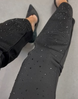 Legginsy z kryształkami