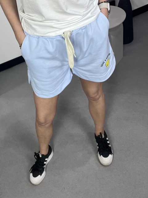 Spodenki dresowe Smile błękit