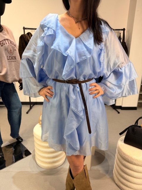 Sukienka Mgiełka błękit