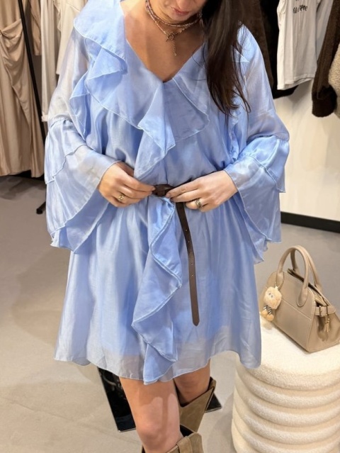 Sukienka Mgiełka błękit