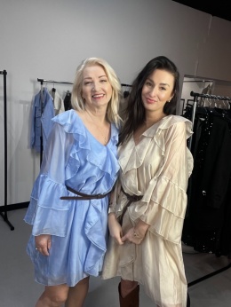 Sukienka Mgiełka beż