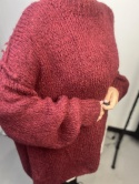 Sweter Roma bordo